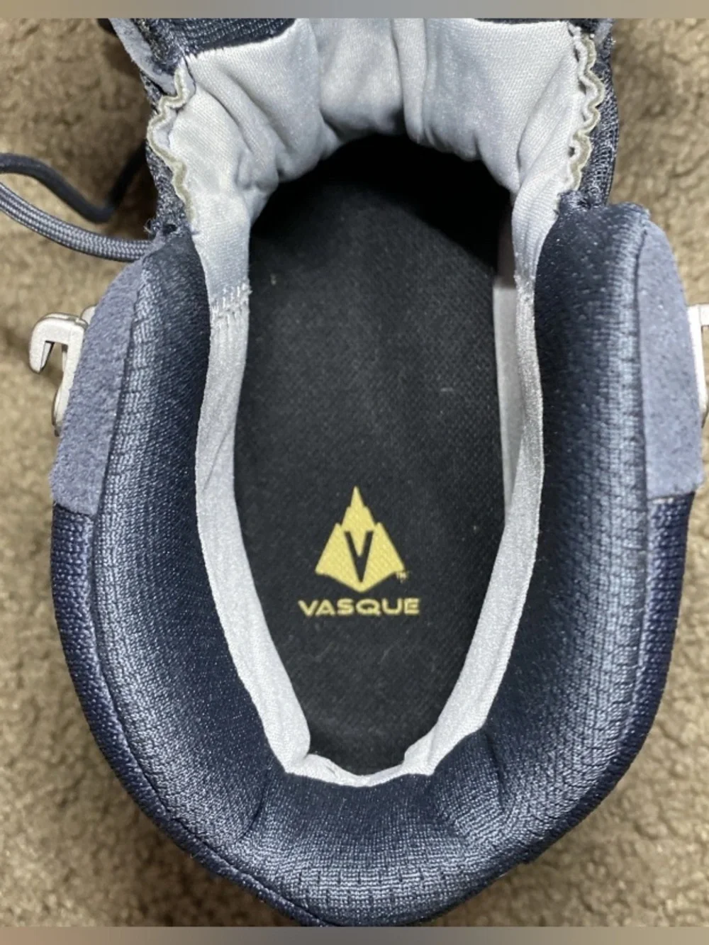 Vasque Breeze LT NTX Men's 11.5Hiking Shoes Mid Running Trail Blue Vibram